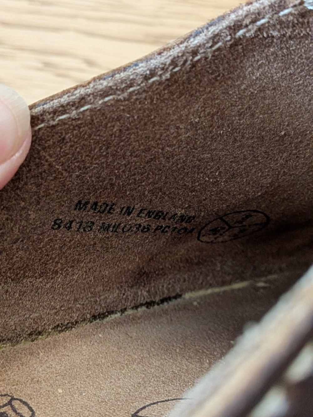 Dr. Martens England 8418 vintage 90's Y2K Chunky Sandals SlidesBark Grizzly 9 - Picture 5 of 9